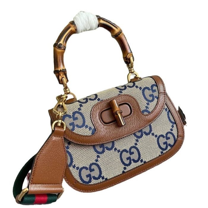 Alternate view of Gucci Bamboo 1947 Small Top Handle Bag